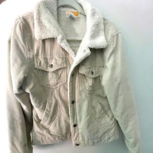 Wild Leather Jacket with filling